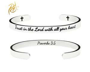 Trust In The Lord Cuff Bracelet