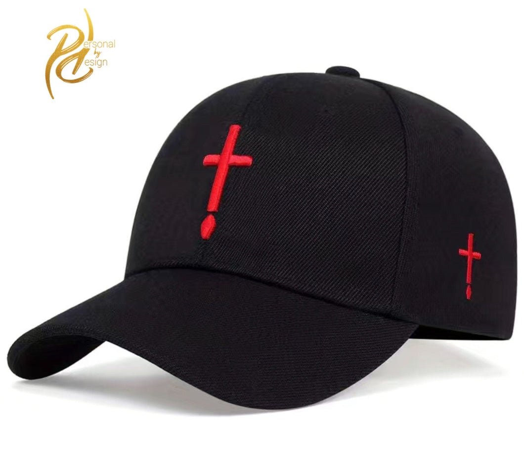 Men’s Black Cross Hat