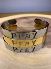 Load image into Gallery viewer, Pray Cuff Bracelet
