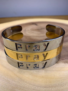 Pray Cuff Bracelet