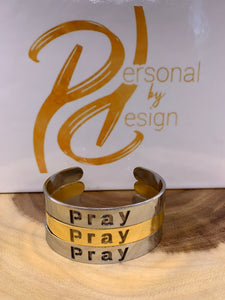 Pray Cuff Bracelet